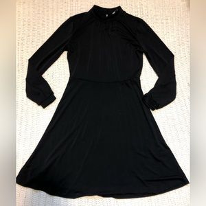 H&M Black Long Sleeve Dress Size Small